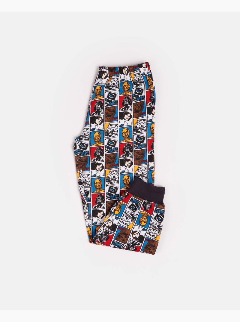 STAR WARS Pijama Manga Larga Characters para Niño Gris oscuro - Kiabi