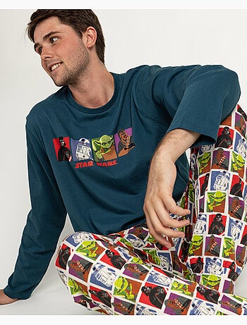 STAR WARS Pijama Manga Larga Classic Wars para Hombre