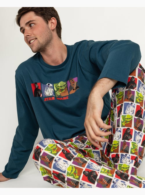 STAR WARS Pijama Manga Larga Classic Wars para Hombre - Kiabi