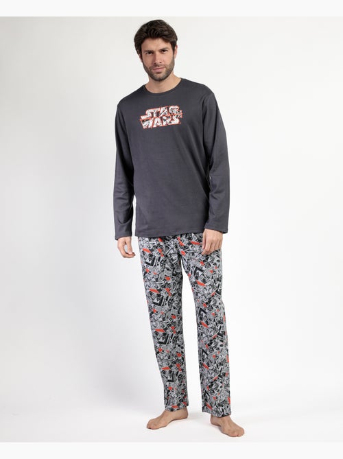 STAR WARS Pijama Manga Larga Comic B&W para Hombre - Kiabi STAR WARS Pijama Manga Larga Comic B&W para Hombre - Kiabi