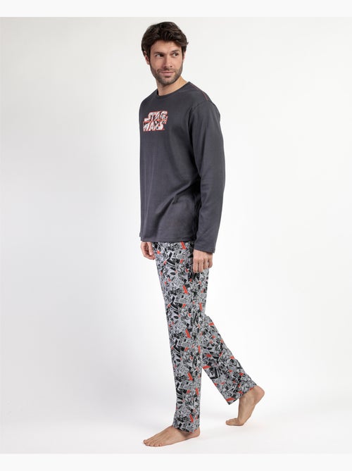 STAR WARS Pijama Manga Larga Comic B&W para Hombre - Kiabi STAR WARS Pijama Manga Larga Comic B&W para Hombre - Kiabi