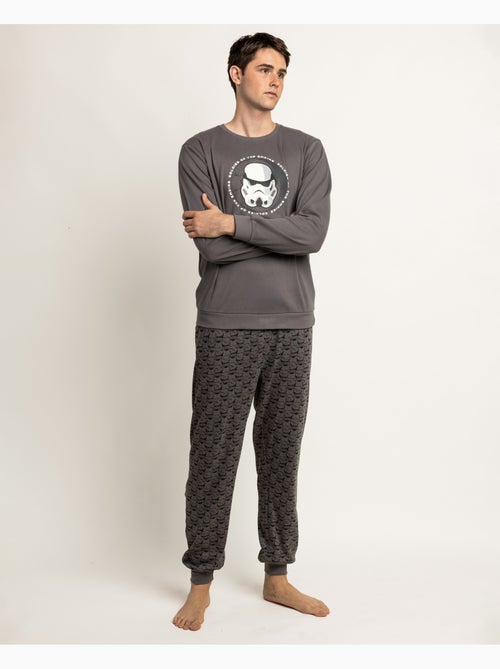 STAR WARS Pijama Manga Larga Empire Soldier para Hombre - Kiabi STAR WARS Pijama Manga Larga Empire Soldier para Hombre - Kiabi