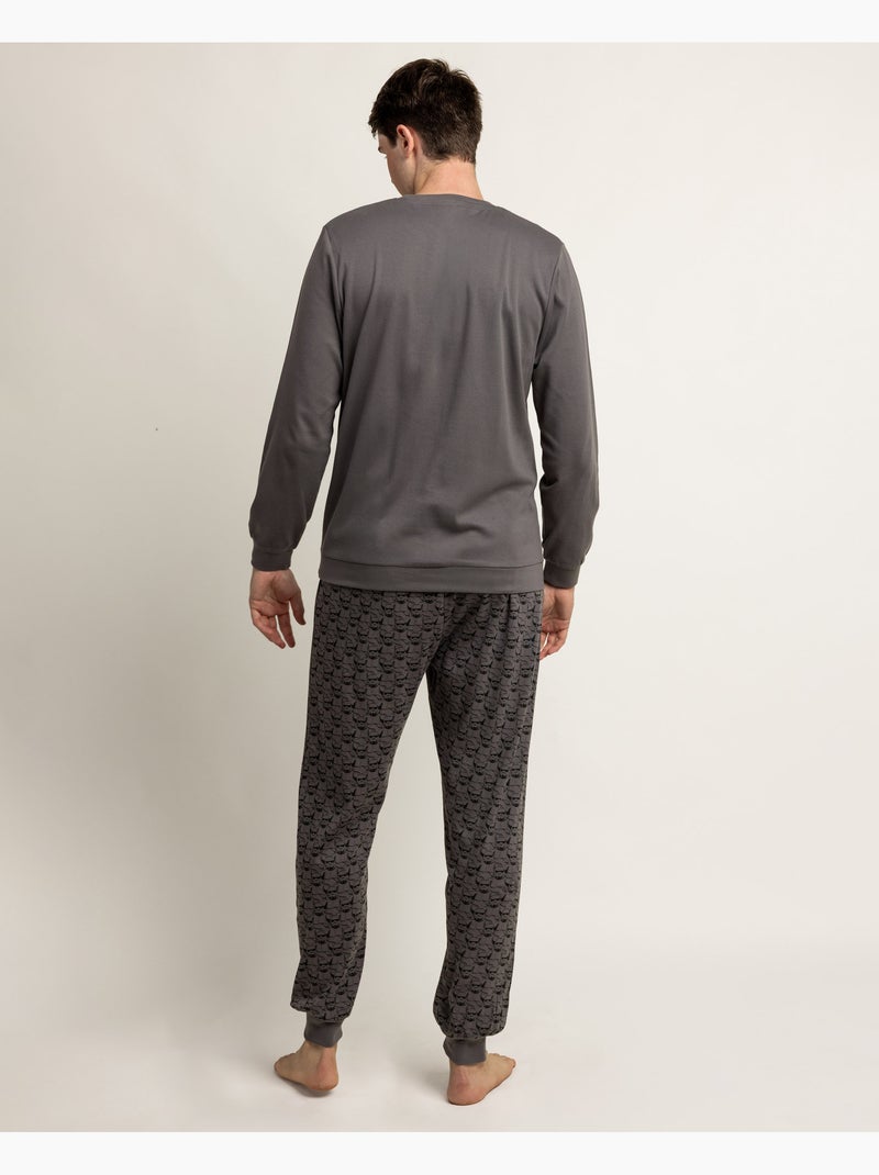STAR WARS Pijama Manga Larga Empire Soldier para Hombre Gris oscuro - Kiabi