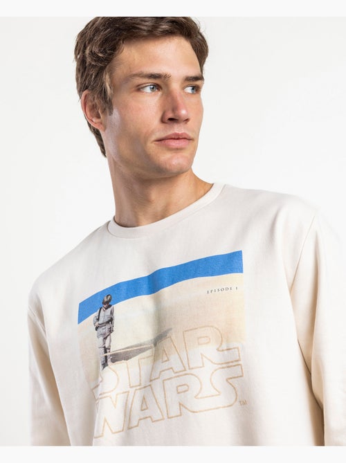 STAR WARS Pijama Manga Larga Felpa Episode I para Hombre - Kiabi STAR WARS Pijama Manga Larga Felpa Episode I para Hombre - Kiabi