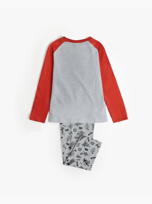 STAR WARS Pijama Manga Larga Gray Comic para Niño - Kiabi STAR WARS Pijama Manga Larga Gray Comic para Niño - Kiabi