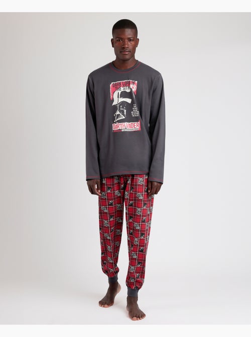 STAR WARS Pijama Manga Larga Punk Vader para Hombre - Kiabi STAR WARS Pijama Manga Larga Punk Vader para Hombre - Kiabi