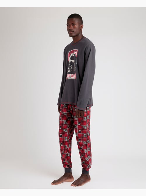 STAR WARS Pijama Manga Larga Punk Vader para Hombre - Kiabi STAR WARS Pijama Manga Larga Punk Vader para Hombre - Kiabi