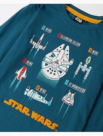 STAR WARS Pijama Manga Larga Spaceships para Niño