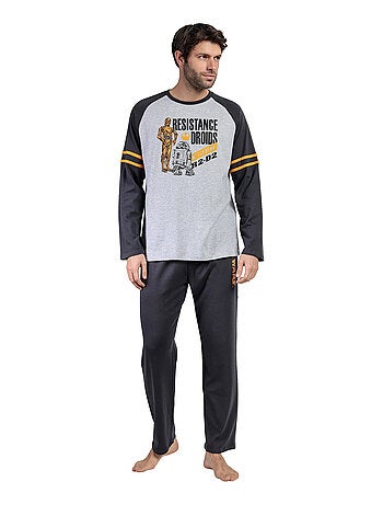 STAR WARS Pijama Manga Larga Sport para Hombre