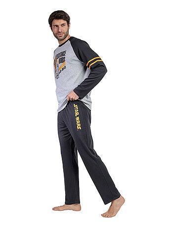 STAR WARS Pijama Manga Larga Sport para Hombre