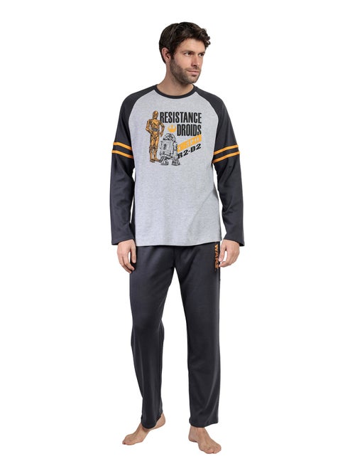 STAR WARS Pijama Manga Larga Sport para Hombre - Kiabi STAR WARS Pijama Manga Larga Sport para Hombre - Kiabi