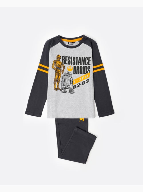 STAR WARS Pijama Manga Larga Sport para Niño - Kiabi STAR WARS Pijama Manga Larga Sport para Niño - Kiabi