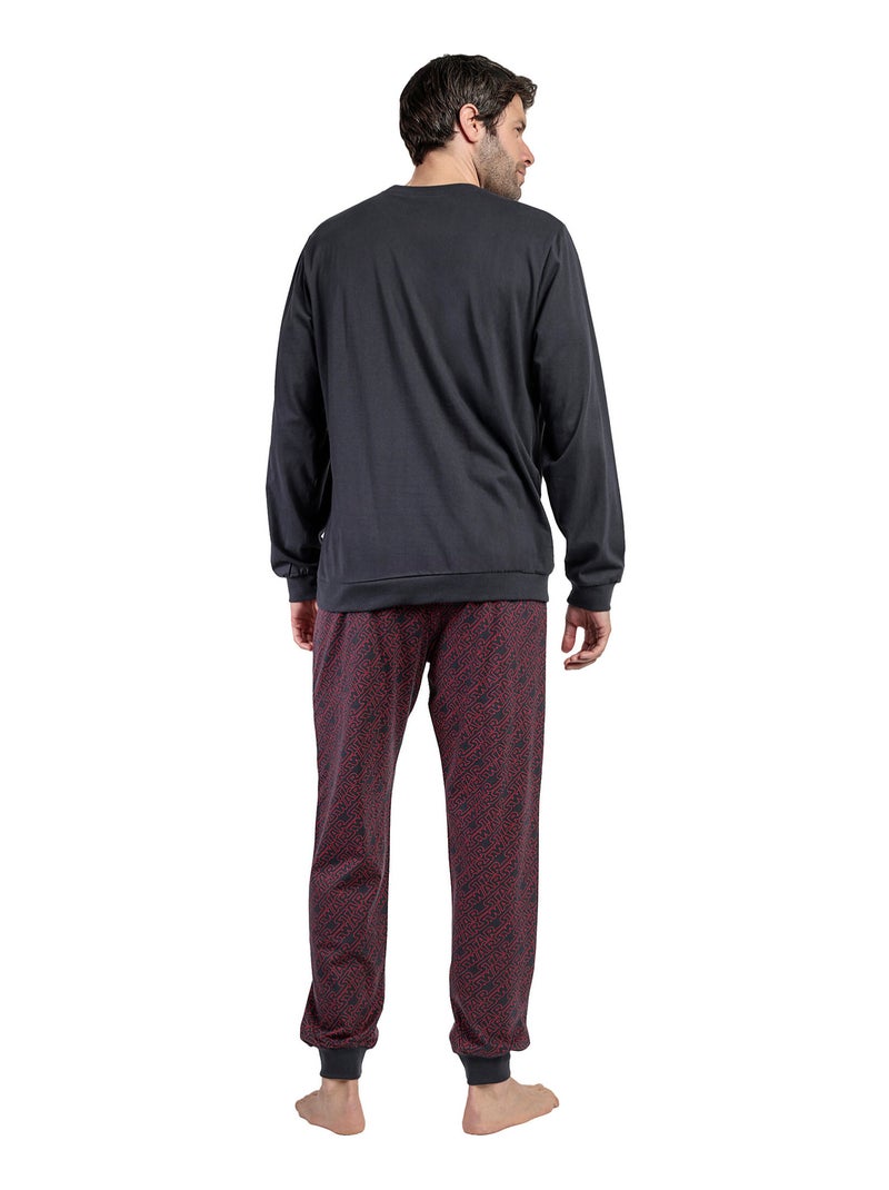 STAR WARS Pijama Manga Larga The Force Be With You para Hombre Gris - Kiabi