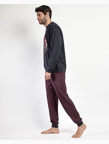 STAR WARS Pijama Manga Larga The Force Be With You para Hombre