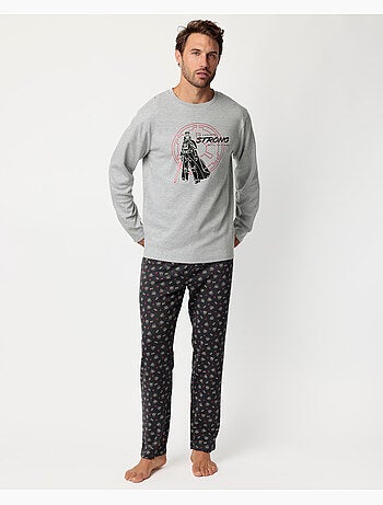 Star wars pijama manga larga the force is strong para hombre