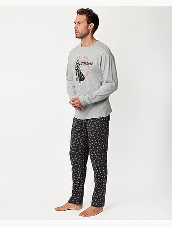 Star wars pijama manga larga the force is strong para hombre