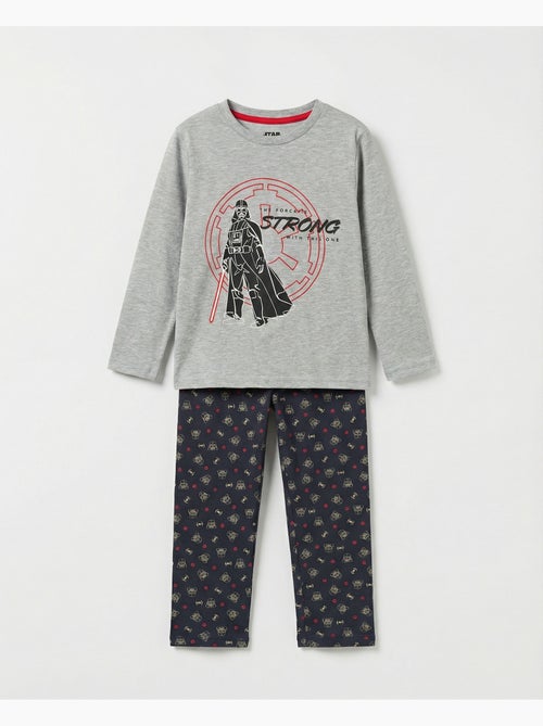 STAR WARS Pijama Manga Larga The Force Is Strong para Niño - Kiabi STAR WARS Pijama Manga Larga The Force Is Strong para Niño - Kiabi