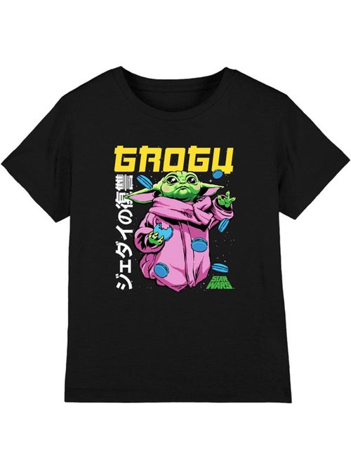 Star Wars: The Mandalorian - Camiseta de Grogu Diseño Neón para Niños/Niñas - Kiabi Star Wars: The Mandalorian - Camiseta de Grogu Diseño Neón para Niños/Niñas - Kiabi