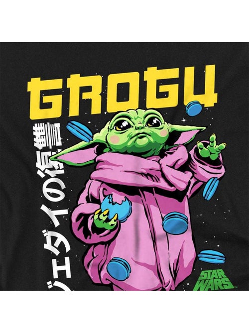 Star Wars: The Mandalorian - Camiseta de Grogu Diseño Neón para Niños/Niñas - Kiabi Star Wars: The Mandalorian - Camiseta de Grogu Diseño Neón para Niños/Niñas - Kiabi