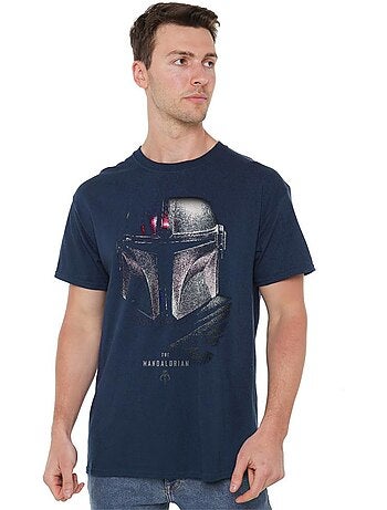 Star Wars The Mandalorian - Camiseta Diseño Sombra para Adultos Unisex