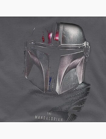 Star Wars The Mandalorian - Camiseta Diseño Sombra para Adultos Unisex