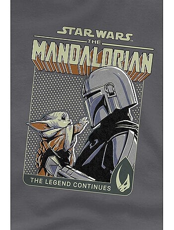 Star Wars: The Mandalorian - Camiseta Legend Continues de Grogu para Hombre