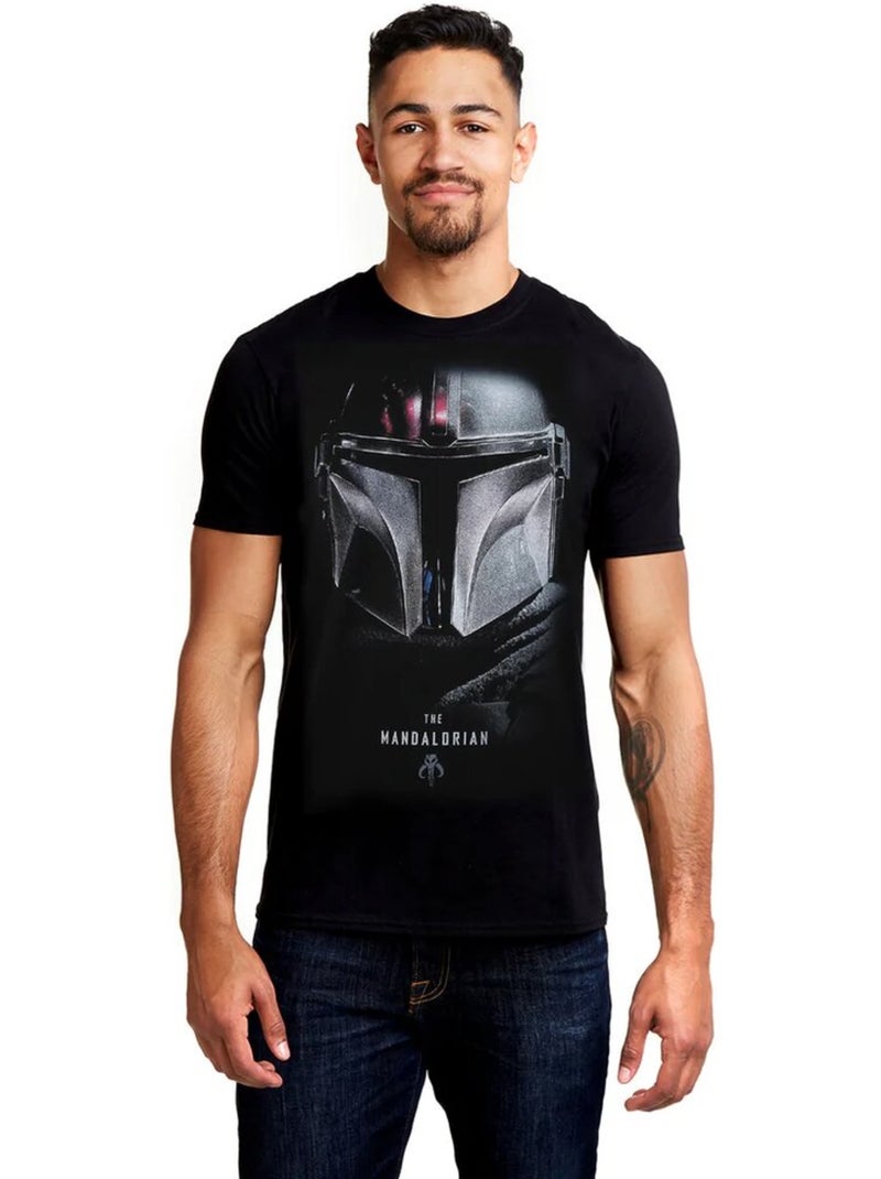 Star Wars: The Mandalorian - Camiseta Sombra para Hombre Negro - Kiabi