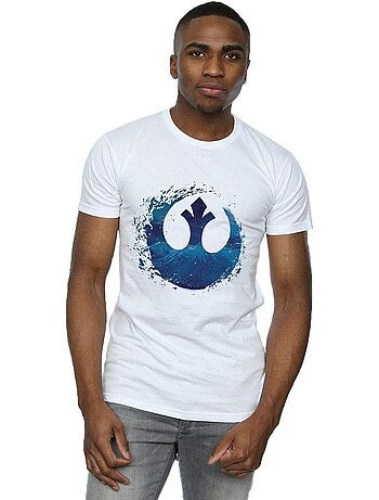 Star Wars: The Rise of Skywalker - Camiseta Resistance Símbolo de Onda para Hombre