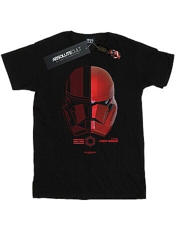 Star Wars: The Rise of Skywalker - Camiseta Sith Trooper Casco para Hombre