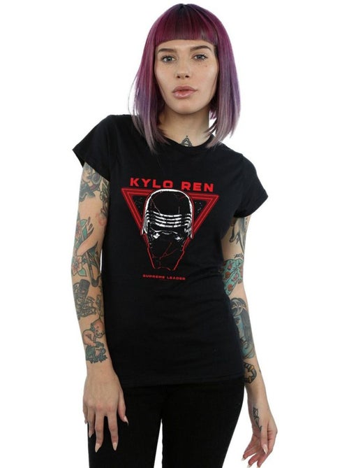 Star Wars: The Rise of Skywalker - Camiseta Supreme Leader de Kylo Ren de Algodón para Mujer - Kiabi Star Wars: The Rise of Skywalker - Camiseta Supreme Leader de Kylo Ren de Algodón para Mujer - Kiabi