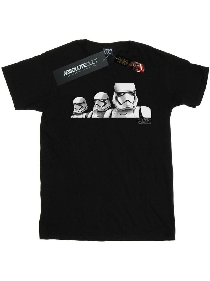 Star Wars: The Rise of Skywalker - Camiseta Troopers Banda para Hombre Negro - Kiabi