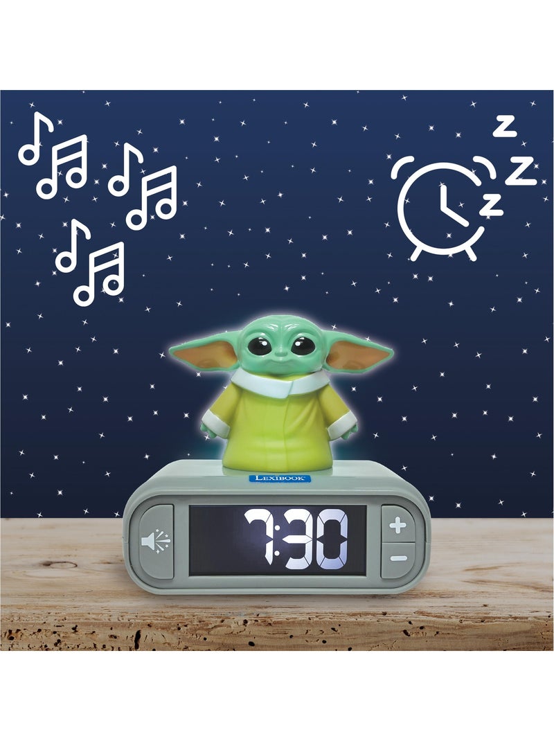 Stars Wars Luz nocturna Reloj despertador con sounds Gris - Kiabi