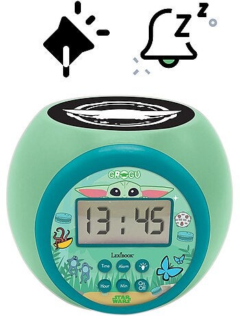 Stars Wars Projector Reloj despertador con Timer