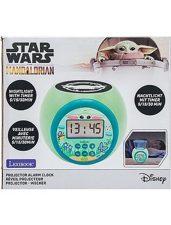 Stars Wars Projector Reloj despertador con Timer