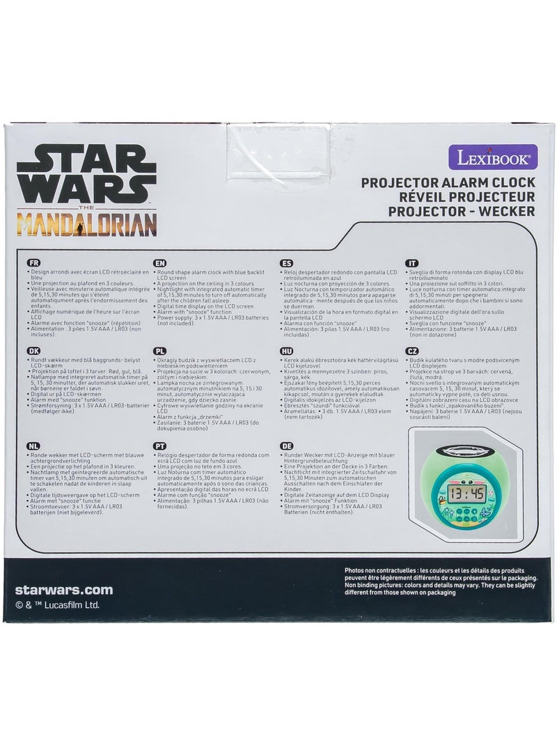Stars Wars Projector Reloj despertador con Timer Verde - Kiabi