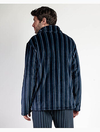STAY AT HOME Bata Manga Larga Calentita Italic para Hombre