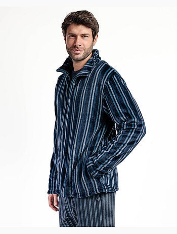 STAY AT HOME Bata Manga Larga Calentita Italic para Hombre