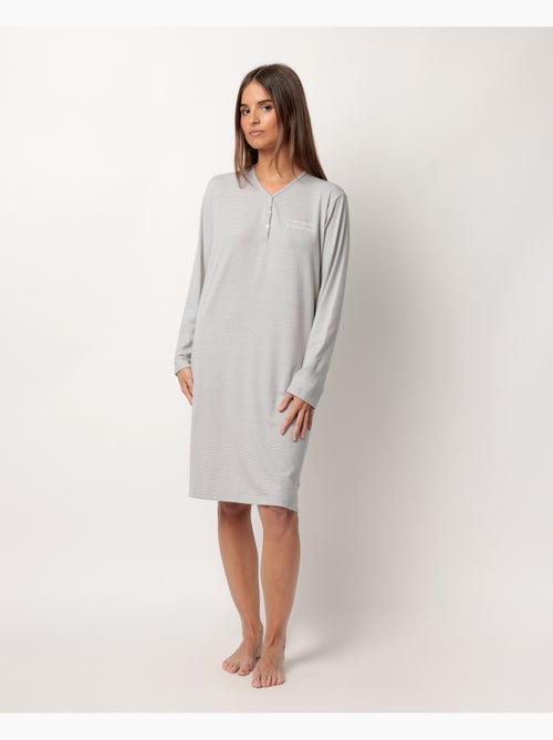 STAY AT HOME Camisola Manga Larga Tapeta Sleep Is My Superpower para Mujer - Kiabi