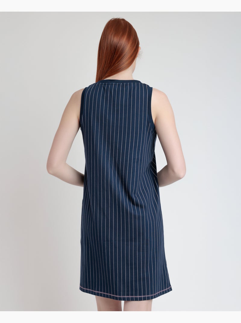 STAY AT HOME Camisola Sin Mangas Loading Energy para Mujer Azul marino - Kiabi