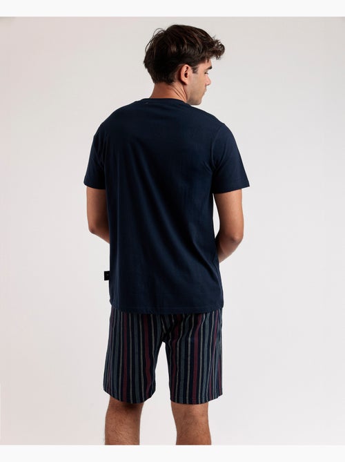 STAY AT HOME Pijama Manga Corta Creative And Not Serious para Hombre - Kiabi STAY AT HOME Pijama Manga Corta Creative And Not Serious para Hombre - Kiabi