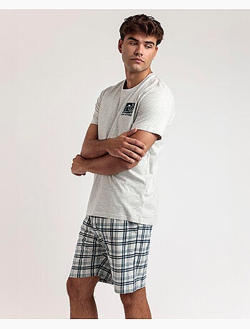 STAY AT HOME Pijama Manga Corta Scooty para Hombre