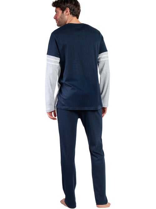 STAY AT HOME Pijama Manga Larga Champions para Hombre - Kiabi STAY AT HOME Pijama Manga Larga Champions para Hombre - Kiabi