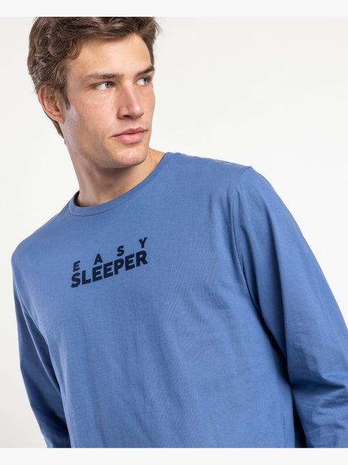 Stay at home pijama manga larga easy sleeper para hombre - Kiabi
