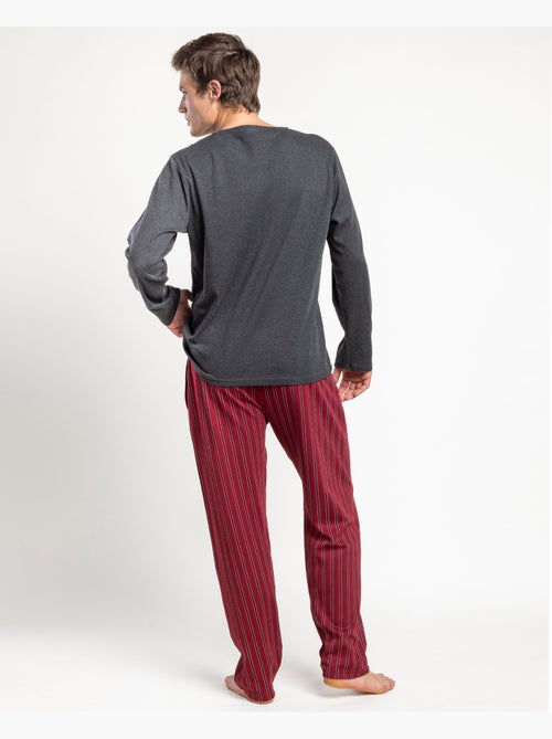 STAY AT HOME Pijama Manga Larga The Perfect Winter para Hombre - Kiabi STAY AT HOME Pijama Manga Larga The Perfect Winter para Hombre - Kiabi