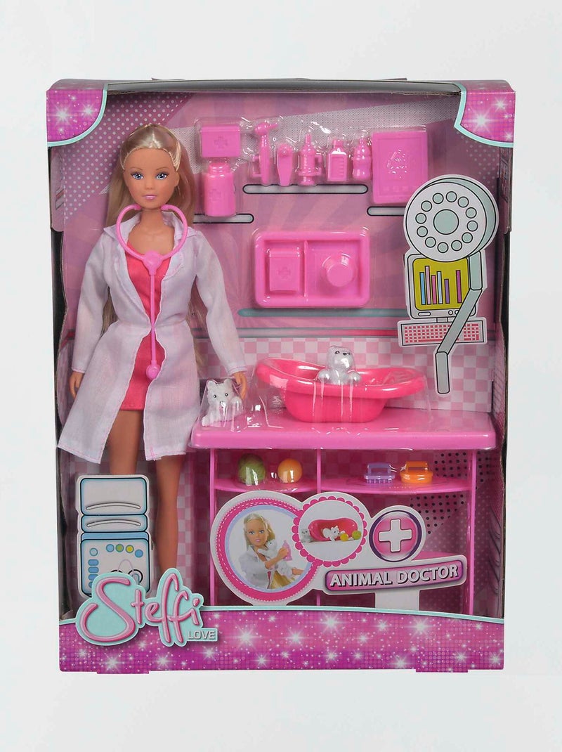 Steffi Love muñeca veterinaria ROSA - Kiabi