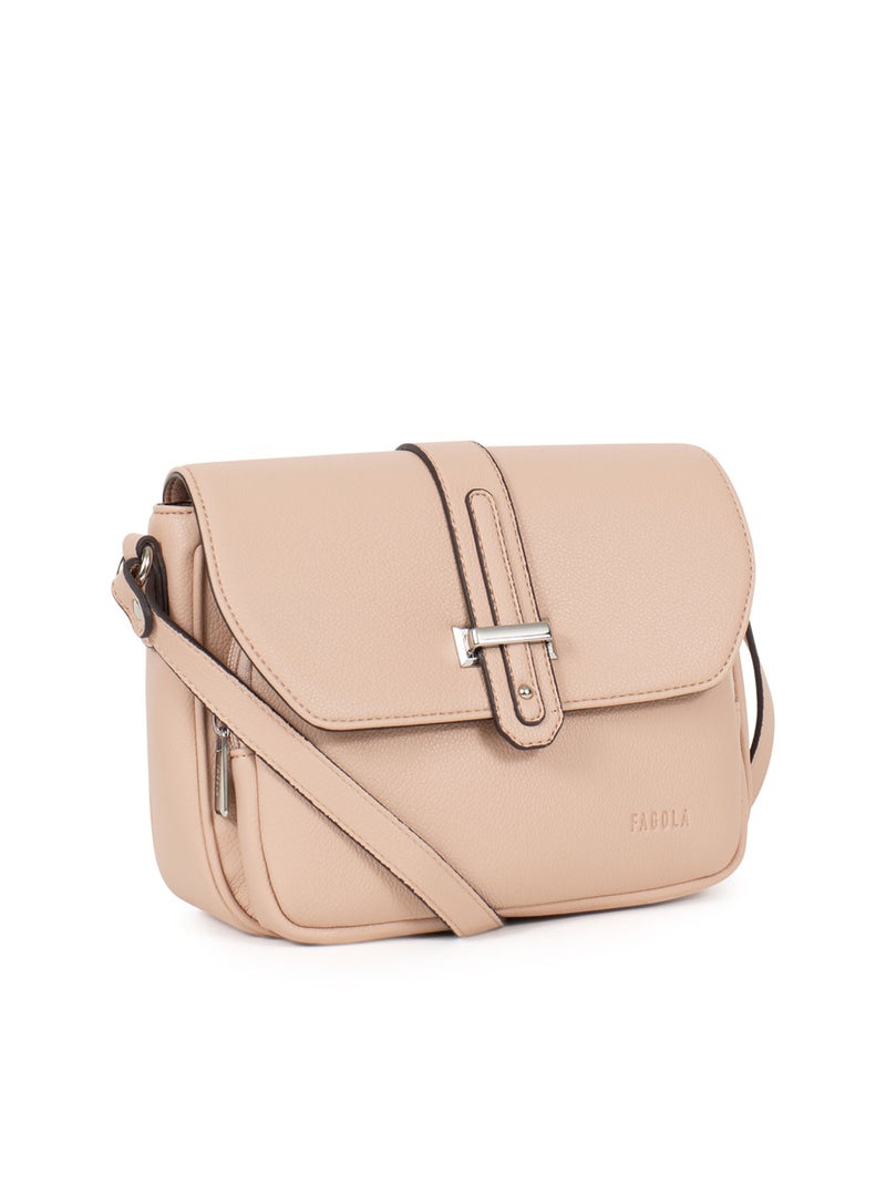 STELLA - Bolso bandolera Nude - Kiabi