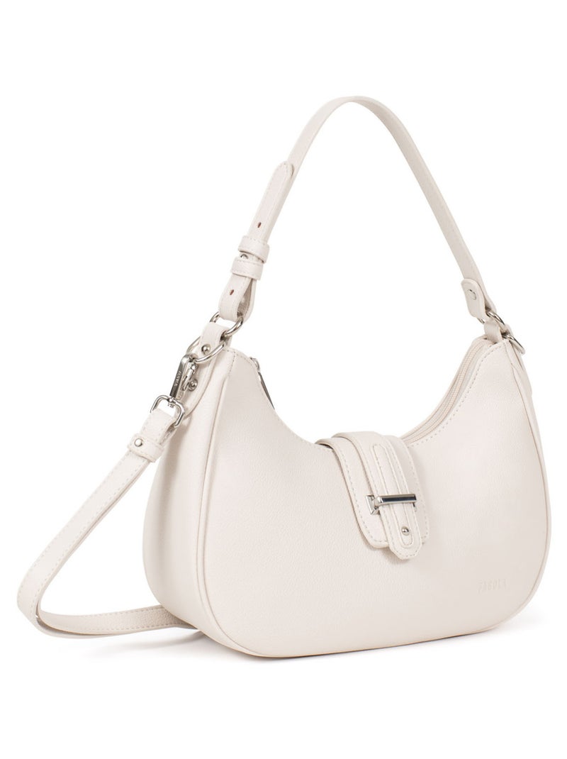 STELLA - Bolso de hombro con 1 asa Marfil - Kiabi
