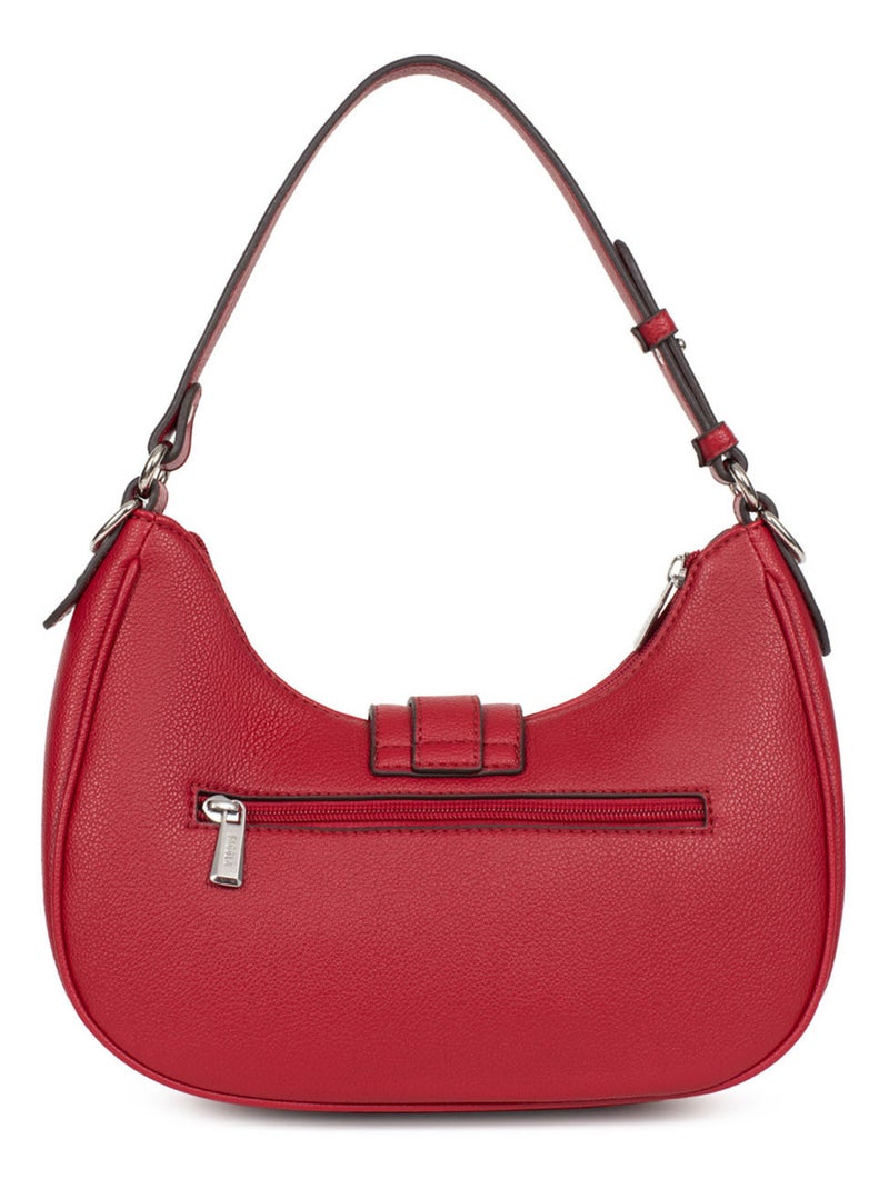 STELLA - Bolso de hombro con 1 asa Rojo carmín - Kiabi