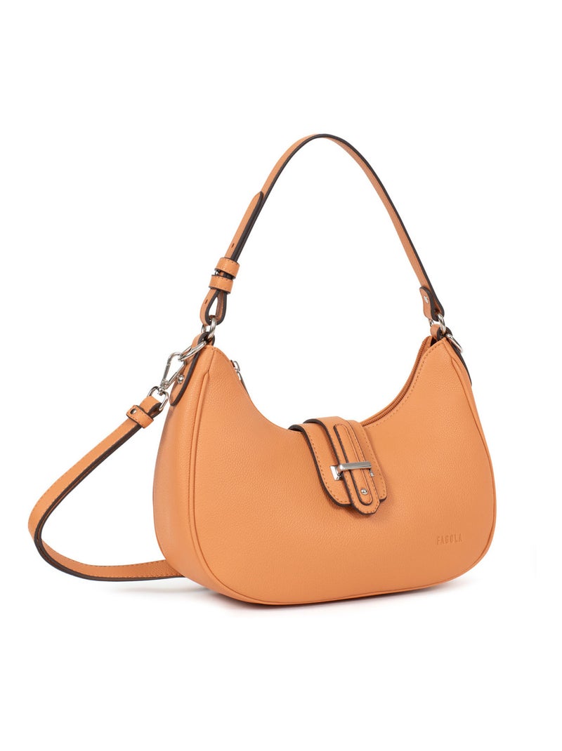 STELLA - Bolso de hombro con 1 asa Salmón - Kiabi