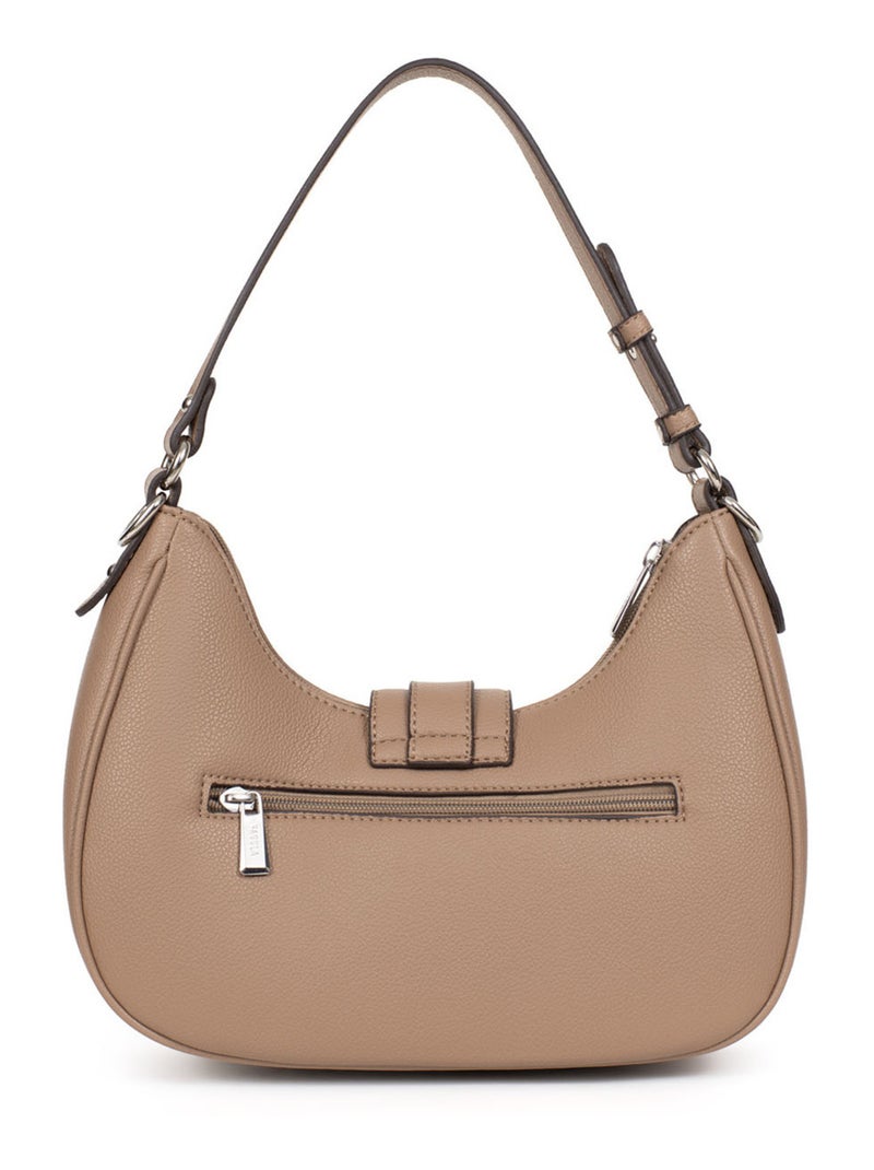 STELLA - Bolso de hombro con 1 asa Taupe - Kiabi